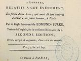 an old book with a stamp on the front of it