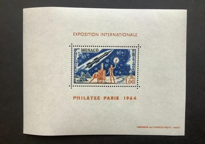 a stamp with an image of a man and a dog on it