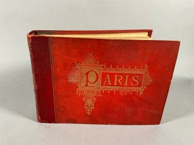 Carnet "Paris" illustrés de 25 photographies NB sur papier, …