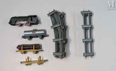 LE RAPIDE L.R (Louis Roussy) Coffret de train électrique com…