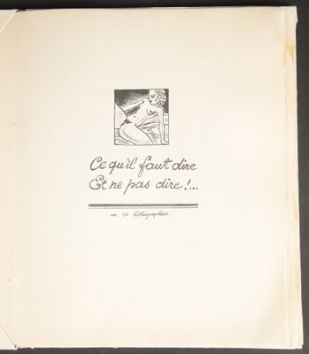 an old book with a picture of a woman holding a cat