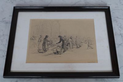 Henri Le Riche (1868-1944) Gravure représentant une scène de…