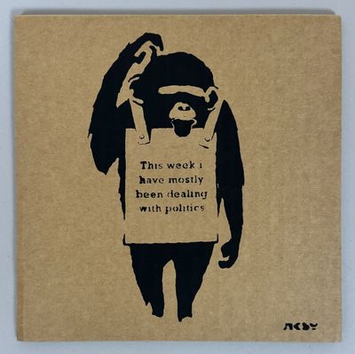 this week i have mostly been dealing with politics by banksy