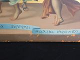 a picture of a painting of a woman dancing