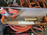 a box with a bunch of hoses in it