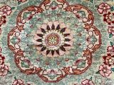 an image of a large oriental rug on a wooden floor
