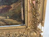 a picture of a picture of a painting in a gold frame
