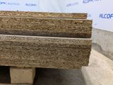 several pieces of wood stacked on top of each other on a pallet