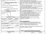 a close up of a document with a barcode on it