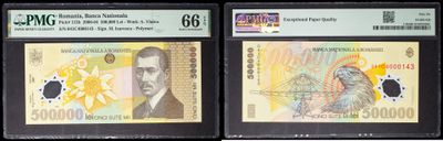 three different bank notes with a picture of a man and a woman on them