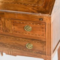 Commode scribanne en placage de bois, ouvrant à un abattant … (photo 3)