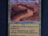 a picture of a card with a picture of a desert