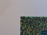 a picture of a painting on the wall of a room