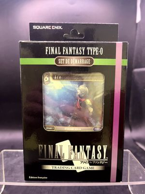 a box of final fantasy top - 10 cards on display