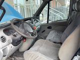 a car that has a steering wheel and a seat in it