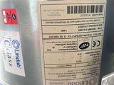 a close up of a metal container with a label on it