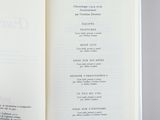 an open book with a bunch of words on it