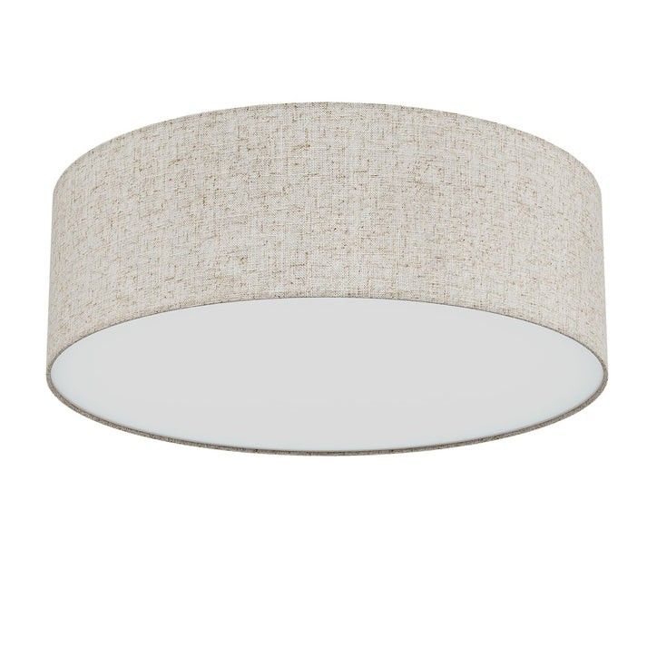 Plafonnier rond en tissu LQWELL