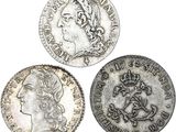 trois pièces d'argent datant du règne du règne du règne du règne du règne du règne du règne du règne du règne du