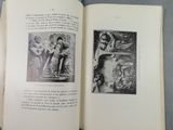 an open book with a picture of a man and a woman