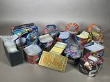 a lot of different items that are on the table