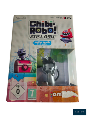 un robot-jouet qui se trouve dans l'emballage d'un jeu vidéo