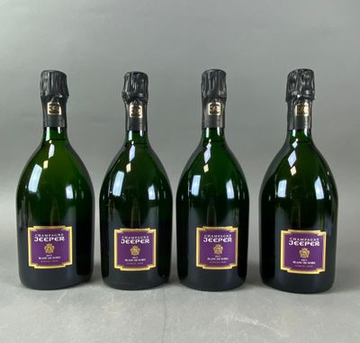 4 B Champagne, Brut, Blanc de noirs, Jeeper