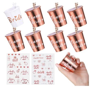 Lot de 5 pack de 8 pièces Fournitures de Fête de "team bride…