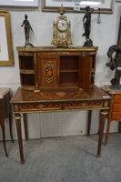 Magnifique « bonheur-du-jour » en marqueterie – bureau de da… (photo 4)