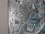 a picture of a painting on the wall of a room