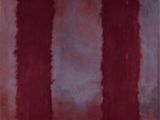 an image of a painting with red and white stripes on it