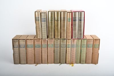 PLEIADE. Lot de vingt-deux volumes comprenant Shakespeare, A… - Photo 1