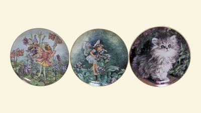 HEINRICH & VILLEROY ET BOCH 2 assiettes en porcelaine à déco…