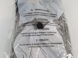 a bag with a pair of socks on top of it