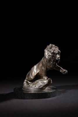 Lion Rugissant Peugeot Signé Marx - Édition F. Camus