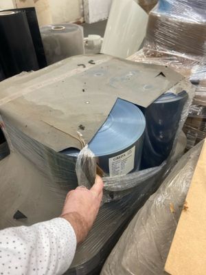 Lot de 10 rouleaux de film plastique GREPA, type Blister. Ép…