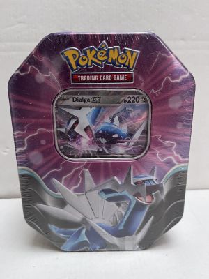 a close up of a box of pokemon trading card game