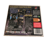 a picture of a video game on the back of the case