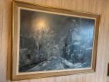 une image d'un tableau sur le mur d'une maison
