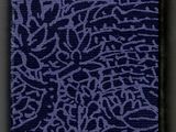 an image of a purple and black square with a pattern on it