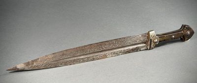 a knife that is sitting on top of a table