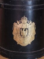 CORBEILLE A PAPIER de section cylindrique en carton gainé de… (photo 3)