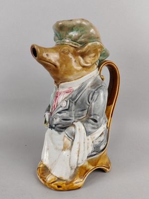 Manufacture D'ONNAING (1821-1938) en PICARDIE, Pichet en bar…
