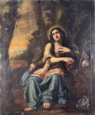 École flamande vers 1650 Marie -Madeleine