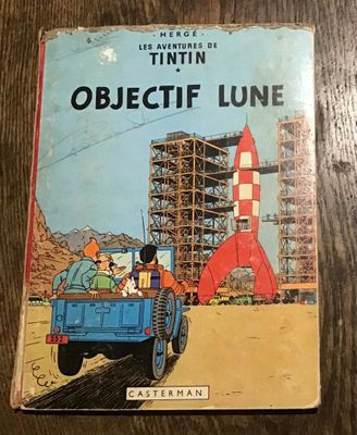 Les Aventures de Tintin Hergé Objectif Lune