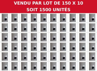 a lot of black and white pictures on a red and white background