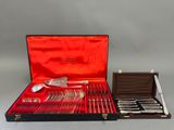 a case with silverware in it on a table