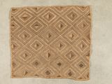 gros plan d'un morceau de tissu sur lequel est dessiné un motif