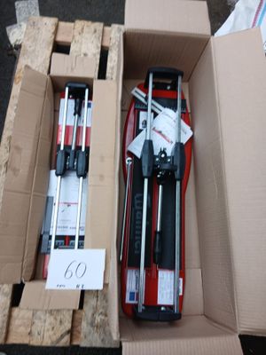Lot de 2 coupe-carreaux manuels Walmer MGLR II 600 et 450, f…
