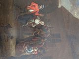 a picture of a painting of a group of people